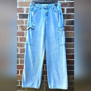 Indigo Wide Leg Women's Jeans